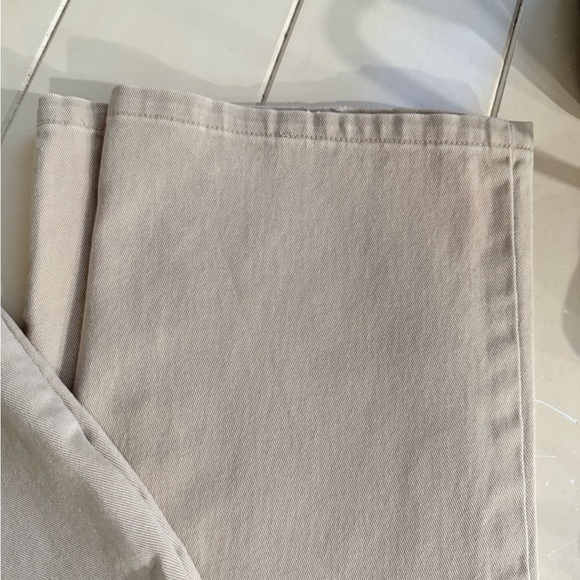 Ralph Lauren Women's Cropped Jeans in Beige - Picture 3 of 5